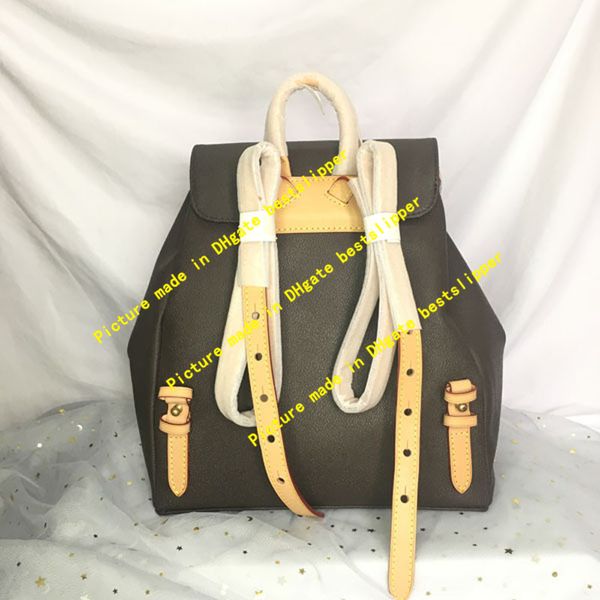 

41578 sperone backpack bag classic bucket double shoulder tote handbags women damier azur canvas backpacks style bag fashion travel bags