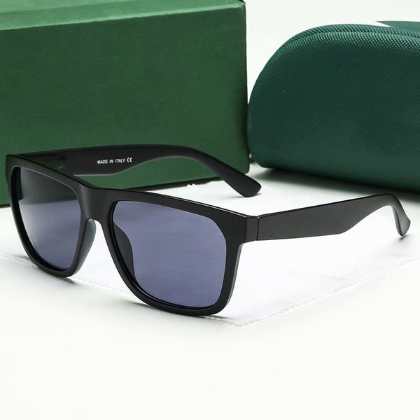 

polarized lens pilot fashion sunglasses for men and women brand designer vintage sport sun glasses with case and box, White;black
