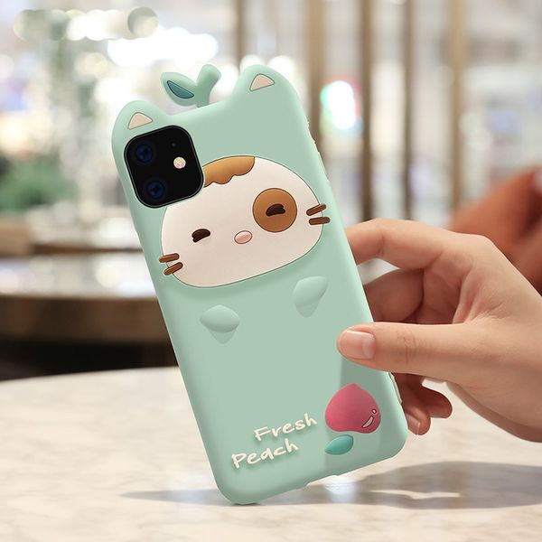 

designer mobile phone case iphone 11 pro xr xs / 7p / 8p 6 / 6sp mobile phone case with cartoon pattern wholesale creative fashion