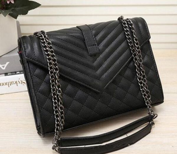 

sellnew designer brand name ys l pu leather single shoulder bag shoulder bags messenger bags tote totes size24*7*17cm 385
