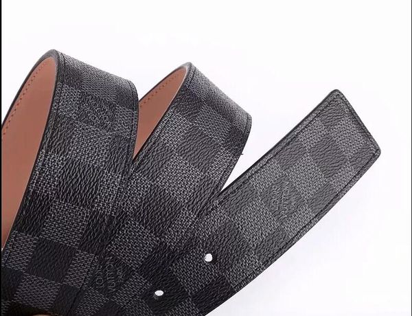 

2018 new italy designer fashion leather belt dual-color smooth buckle men women luxury vintage men's belt waist strap casual jeans belt, Black;brown