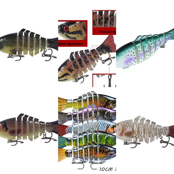 

awt5t luya приманки коробка 5 сетки снасти типа рыболова ящик (10 см * 15,5 г) может содержать 5 поддельных приманок