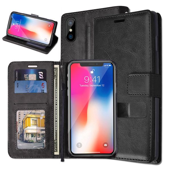 coque iphone xs portefeuille femme