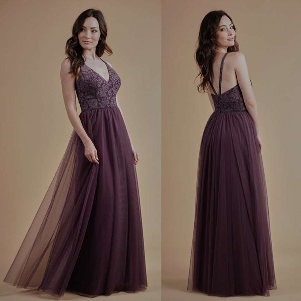 

2019 новые шифон невесты платья v шеи кружева аппликации лодыжки длина вечерние платья спинки индивидуальные линии партии платья, White;pink