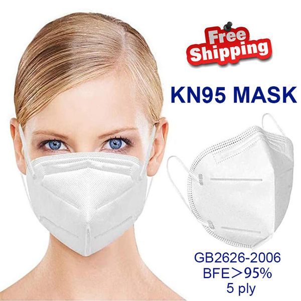 

DHL UPS FedEx Fast Shipping KN95 Without Respirator GB2626-2006 Face Mask PM2.5 Protective Mask Without Breathing Valve EN149:2001+A1:2009