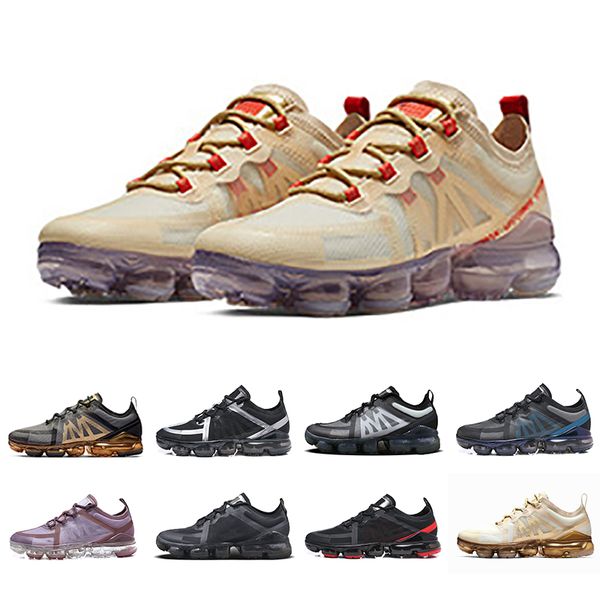 

2019 vampor max cushion бег спортивная обувь женщины мужчины белый каньон золотой розовый черный серый черный серый фиолетовый алюминиевый с, White;red