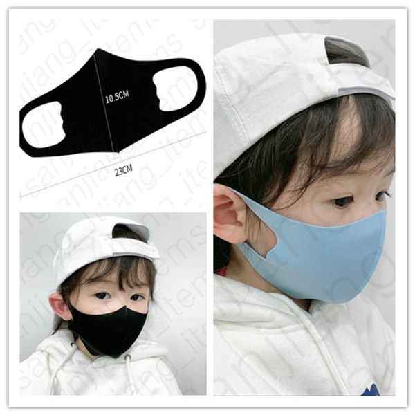 

wholesale kids baby 3d dustproof haze face cover mask boys girls breathable cotton mask three-dimensional anti dust mouth masks new d31303, Blue