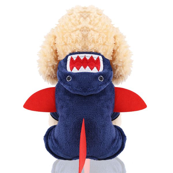 

pet dog clothes shark cotton winter coat clothing outfit dogs hoodies pet-cat-clothes cute puppy costume for small medium dogs