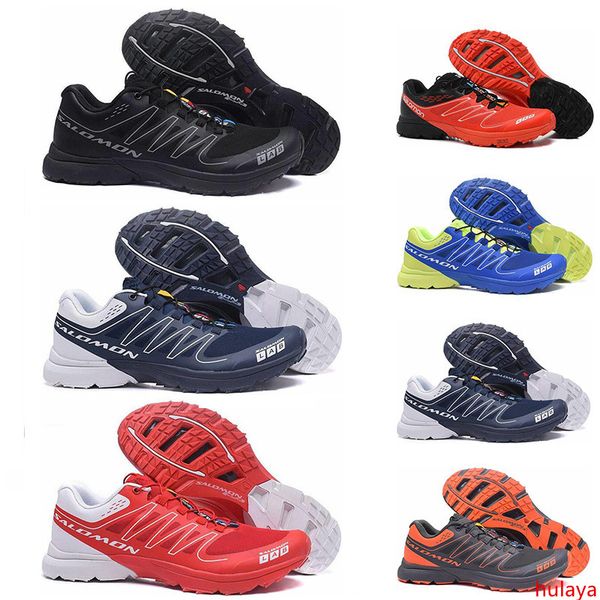 

new s-lab sense m running sneakers mens shoes athletic running sports outdoor hiking shoes size 40-46