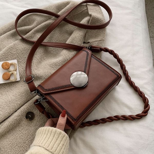 

женская сплошная crossbody сумка для женщин 2020 кожи роскошных сумок конструктора sling sac a главного ladies рука плечо сумки