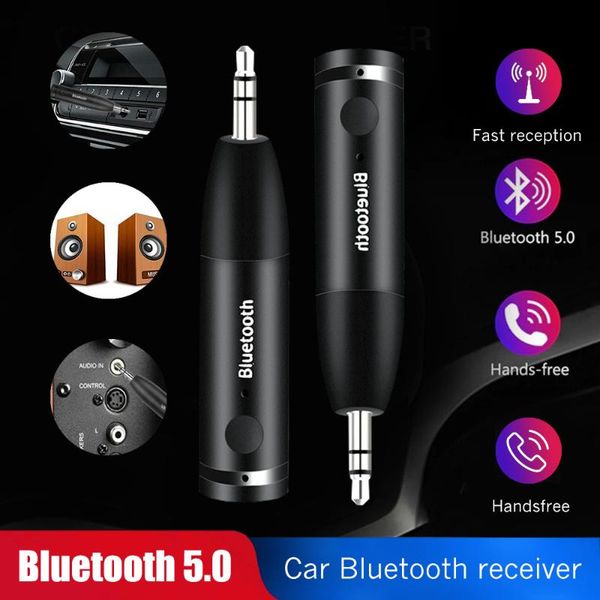 

интерфейс bluetooth 5,0 3,5 aux стерео приемник fm-передатчик для автомобиля tv pc wireless audio adapter
