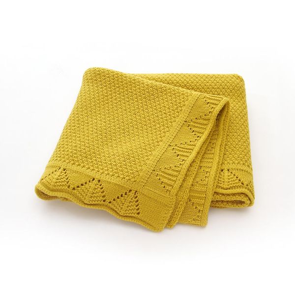 

baby blankets knitted super soft newborns bebes swaddle wrap candy color toddler infantil sofa crib bedding quilt stroller cover