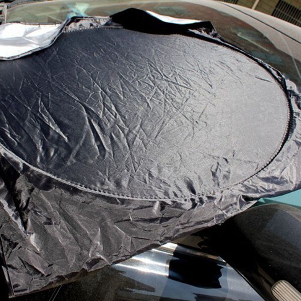 

car sun shade for suv truck minivan nylon ray reflector windshield sunshade m8617