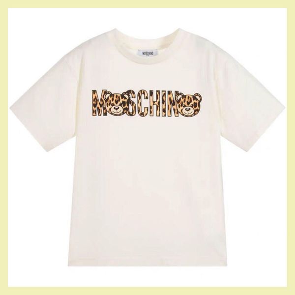 

designer t shirts for kids 2019 brand letter bear print luxury child tee summer fashion boy girl designer tshirts high quality, Blue