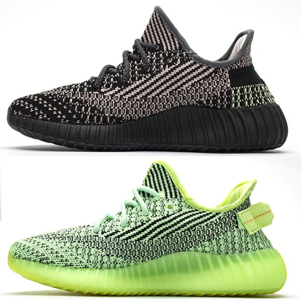 

kanye v2 reflective yecheil yeezreel west shoes cloud white citrin black static clay outdoor red beluga zebra womens men designer trainer