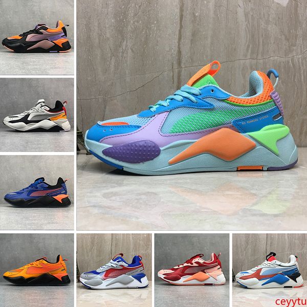 

2019 triple men & women rs-x casual shoes reinvention system white black blue red yellow dad shoes athletic fashion sneakers jogging