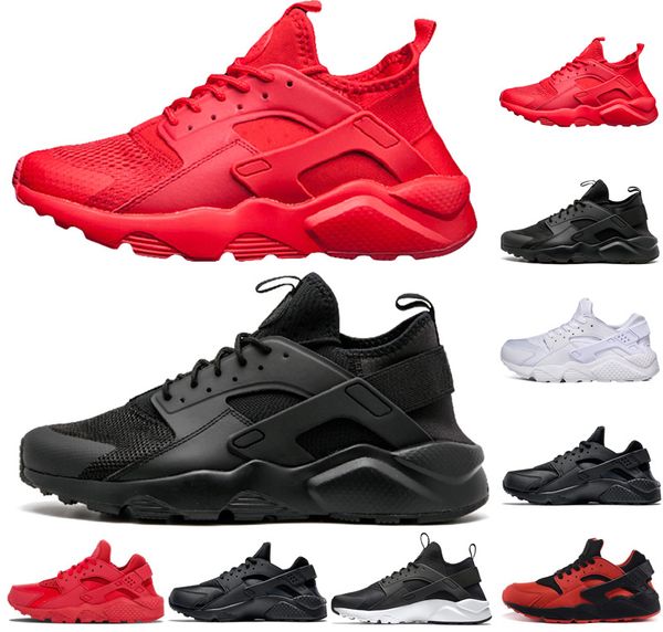 

1 4 0 5 11 designer huarache . men women running triple black white red huaraches mens trainers sports sneakers jogging shoes us