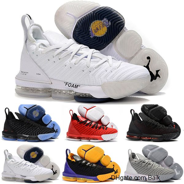 

arrival thru lmtd starting 5 what the xvi 16 multicolor kids basketball shoes for mens trainers 16s sports sneakers, Black