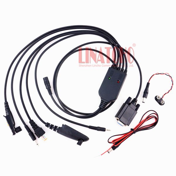 

motorola 5 in 1 multi-utility universal walkie talkie and car radio gp328plus gp328 gm338 gm300 gp300 cp040 programming cable