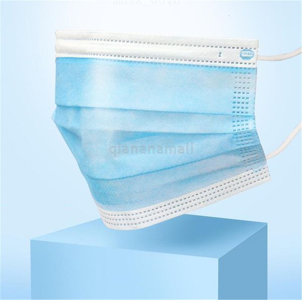 

в наличии proof 50 шт с 50pcs упругие серьги 3 layers одноразовые респираторы рот лица dfpd