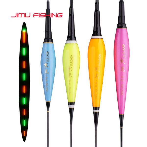

luminous floats sensitive light changeable fishing floats fresh water buoy shallow water bobber carp fishing tackle accessories