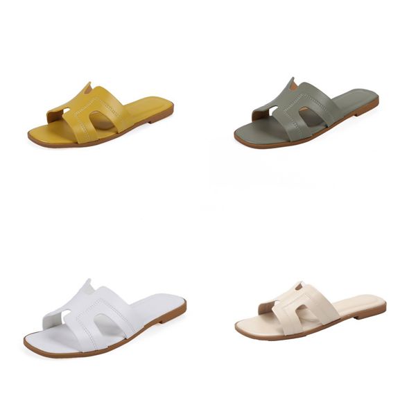 

2020 summer casual women slippers metal decoration fashion low heels quality slippers leather outdoor open toe cozy woman shoes#133, Black