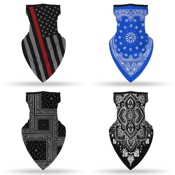 

uxvbb shipping 2020 new motorcycle face mask scarf headscarf bike half scarf scarf neck mask cycling role-playing ski biker headband, Black