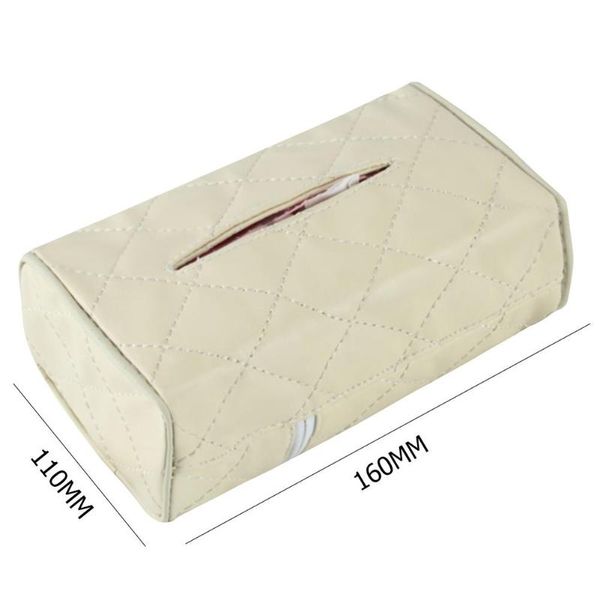 

universal tissue case box container simple and elegant towel napkin papers holder storage box case pouch pu leather