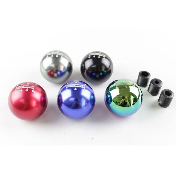 

5 speed universal aluminum material manual automatic spherical shape gear shift knob for all vehicles