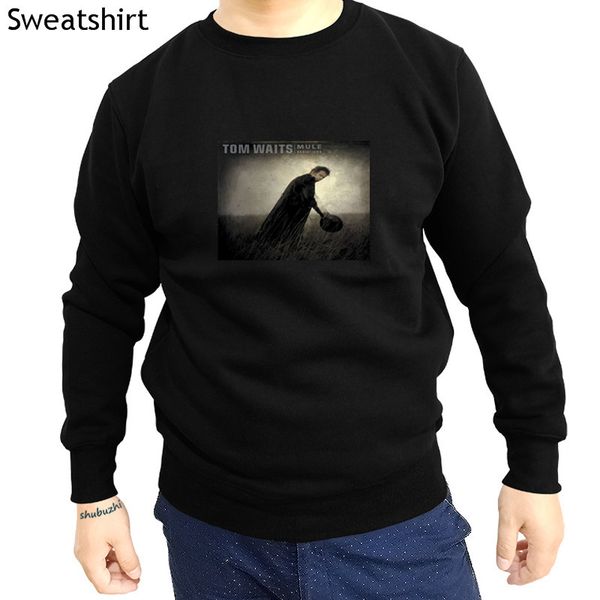 

new arrived tom waits men sweatshirt mule variations cover hoody mens hoody fashion hoodies sbz4461, Black