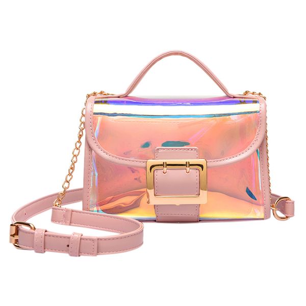 

kkmhan brand women's bagnew 2019 summer transparent bag slung jelly package dropshipping borse da donna bolsas