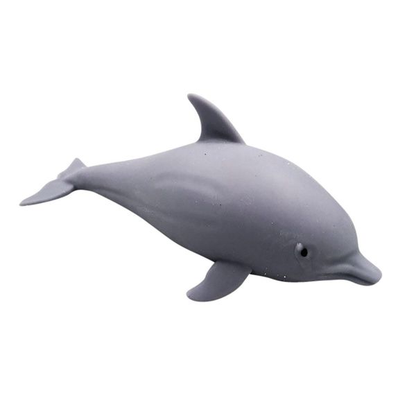 

cute toys for children novelty decompression dolphin relieve squeeze stress cube vent toy for practical jokes fidget spiner #c1