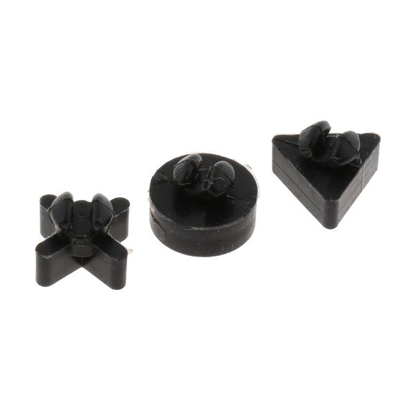 

3pieces console back buttons bottom feet for slim repair replacement
