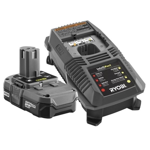 

japanese genuine ryobi riyoubi p32018v charger and battery