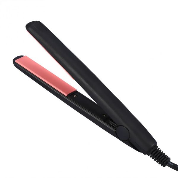 

2types mini portable electronic hair straightener straightening hairstyling tool, Black