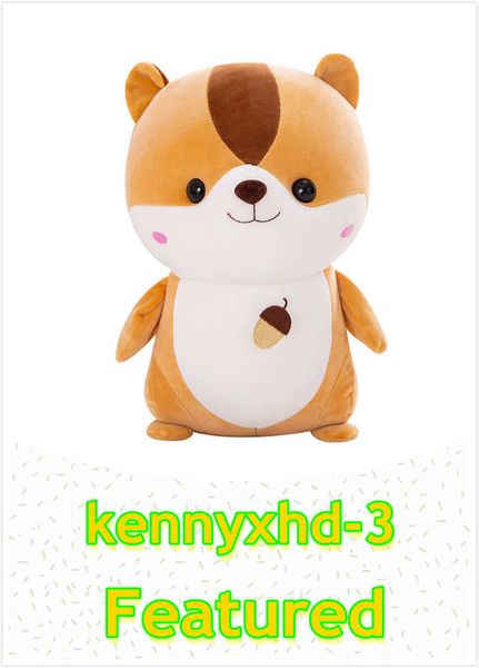 

super cute and soft squirrel doll plush toy cute soft pillow rag doll doll valentine's day gift