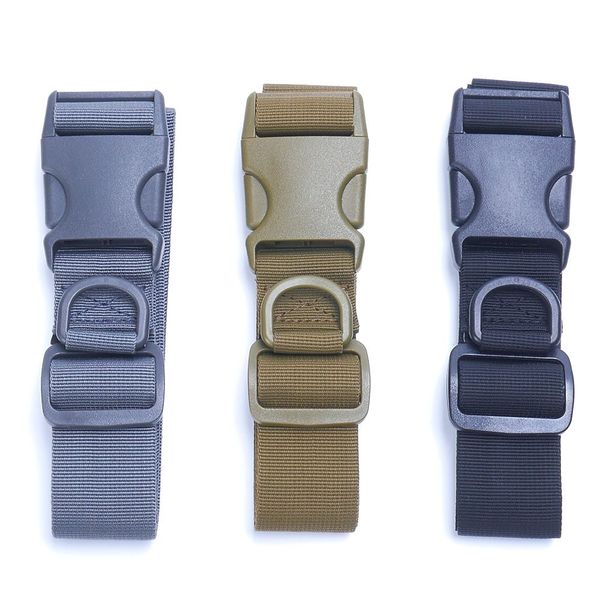 

men waist canvas belts army tactical belt prevalent nylon belt male cummerbunds strap 4 colors thin, Black;brown