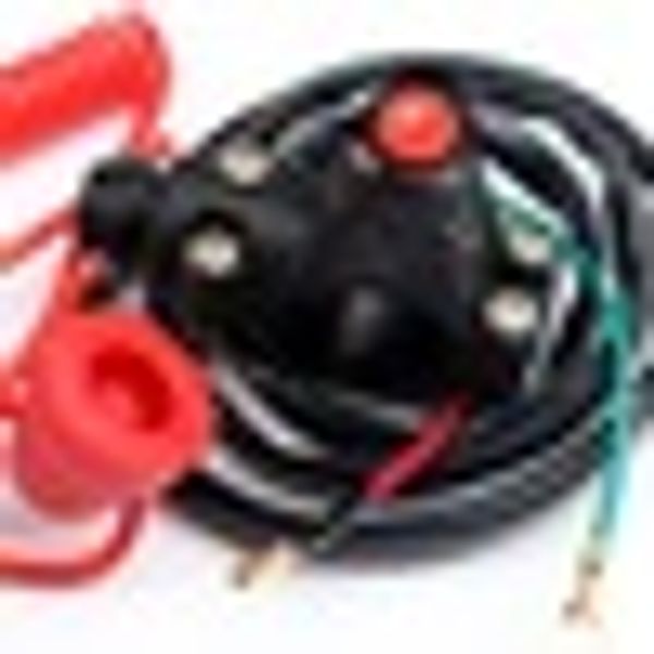 

2018 new on off lanyard atv motor soutboard emergency car accessories switch