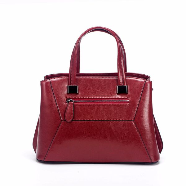 

2019 cowhide woman package single shoulder span package