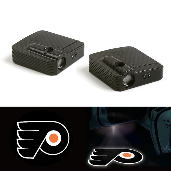 

car door welcome lights shadow light for philadelphia flyers logo