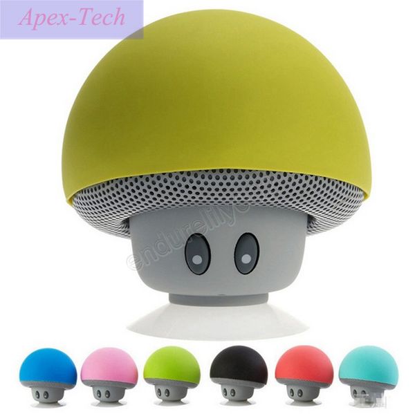 

New Mini Speaker Bluetooth Mushroom Shape Loudspeaker Super Bass Stereo Subwoofer Music Player For iPhone Andriod Mobile Phone