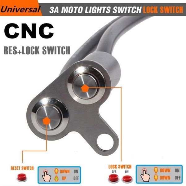 

motorcycle handlebar switch adjustable mount waterproof horn engine start kill