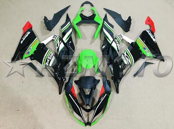 

4gifts new abs injection mold motorcycle fairings kits fit for kawasaki ninja zx-6r 599 zx6r 2013 2014 2015 2016 2017 number 66