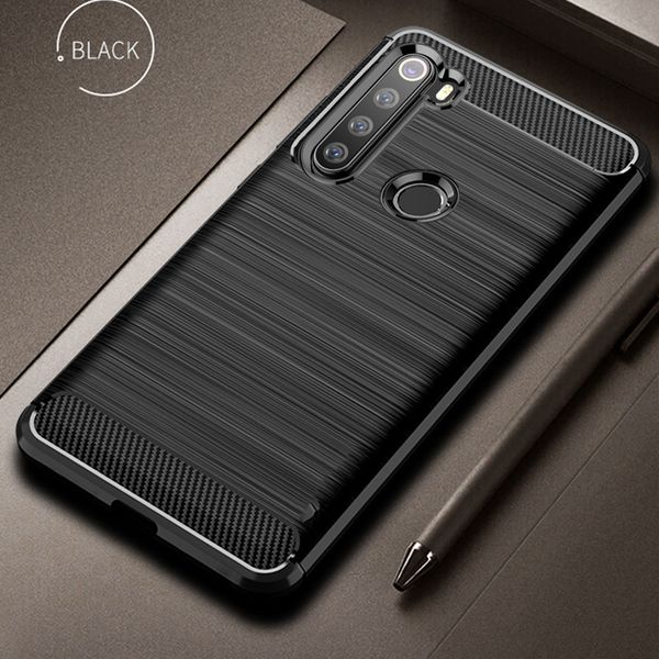 

for xiaomi redmi note 8 t case flex carbon fiber cover full protection phone case for redmi note 8 8t cover shockproof bumper