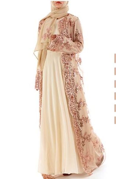 

1pcs/lot woman luxury embroidery sequins abaya muslim maxi abaya cardigan long sequin robe, Red