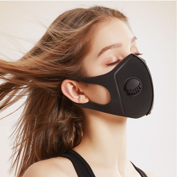 

new designer face mask with breathing valve fashiona multifunction 3-dimensional protective mask antidust pm2.5 antibacterial fitness breath