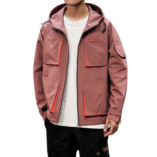

womail 2019 fashion mens oversized hoodie jackets coats new style mans jackets and coats winter long sleeve oversized hoodies, Black;brown