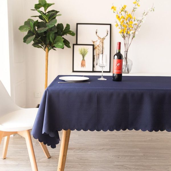 

solid oilproof tablecloth rectangle l banquet wedding table cover home decor