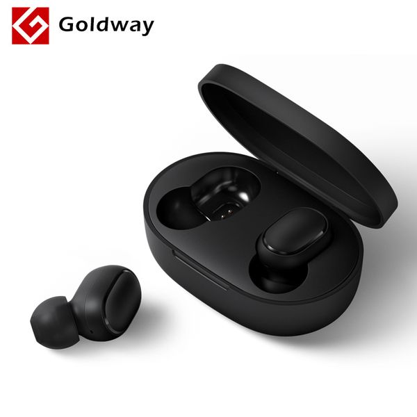 

original xiaomi redmi airdots wireless bluetooth 5.0 earphone in-ear stereo bass earphones with mic mi ture wireless earbuds