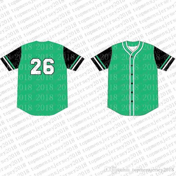 

Top Custom Baseball Jerseys Mens Embroidery Logos Jersey Free Shipping Cheap wholesale Any name any number Size M-XXL 70